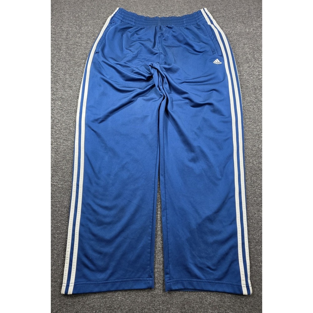 Vintage Adidas Breakaway Sweatpants Mens Medium Blue Adibreak Snap Track Pants